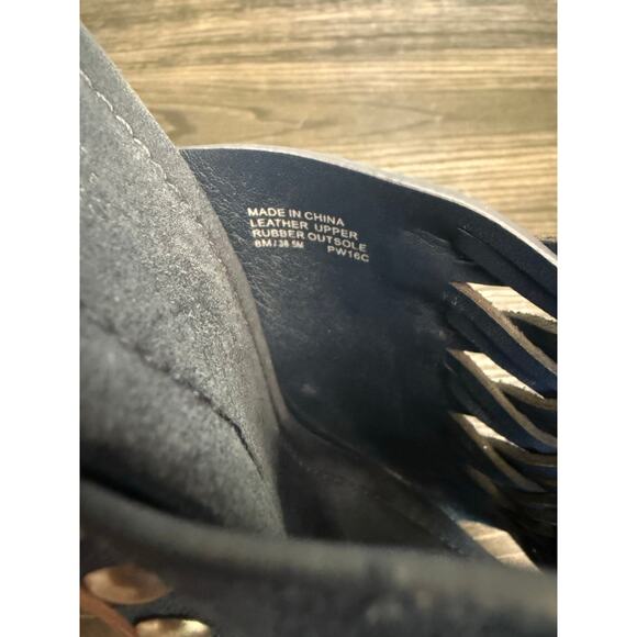 MICHAEL Michael Kors Clog Mule Sandal Sport Suede w/ Metal Studs Sz. 8 - Picture 2 of 10